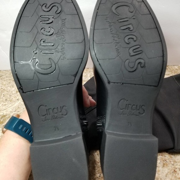 Circus by Sam Edelman Paxton knee high boots black size 7.5 - Picture 9 of 10